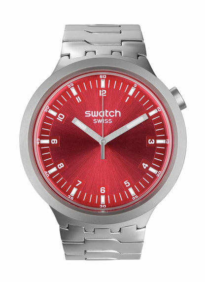 Swatch Big Bold Irony Scarlet Red Watch Phil and Gazelle