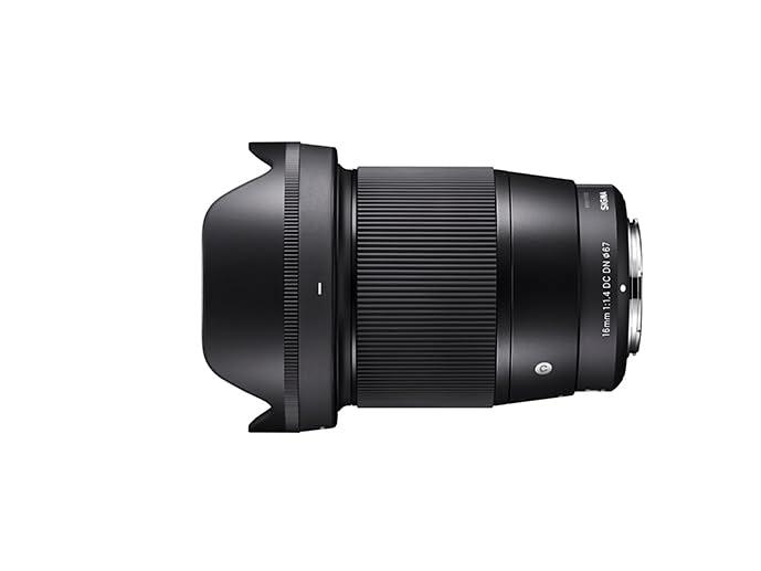 Sigma 16mm f1.4 DC DN Contemporary Lens for Sony E. Phil and Gazelle.