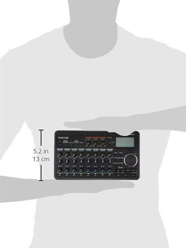 Tascam DP-008EX 8-Track Digital Multitrack Recorder - Bundle with 2X Tascam VL-S5 5" 2-Way Professional Studio Monitor