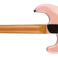 Fender 6 String Solid-Body Electric Guitar, Right, Shell Pink Pearl. Phil and Gazelle.