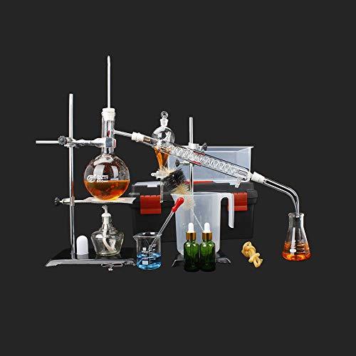 Lab Glassware Kit Chemistry Glassware Home Distillation Apparatus Distiller. Phil and Gazelle.