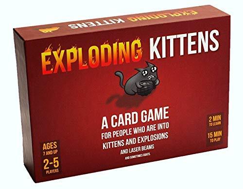 Exploding Kittens, A Russian Roulette Card Game Phil and Gazelle Toys