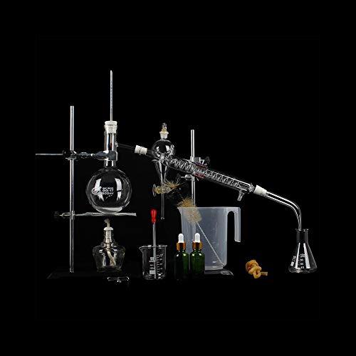 Lab Glassware Kit Chemistry Glassware Home Distillation Apparatus Distiller. Phil and Gazelle.