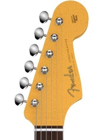 Fender Eric Johnson Stratocaster® Rosewood Electric Guitar, Tropical Turquoise, Rosewood Fretboard. Phil and Gazelle.