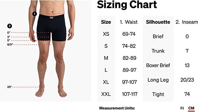 Saxx Men's Underwear - Ultra Super Soft Built-in Pouch Support boxer. Phil and Gazelle.