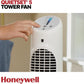 Honeywell HYF260WC QuietSet® Whole Room 40” Tall Tower Fan.