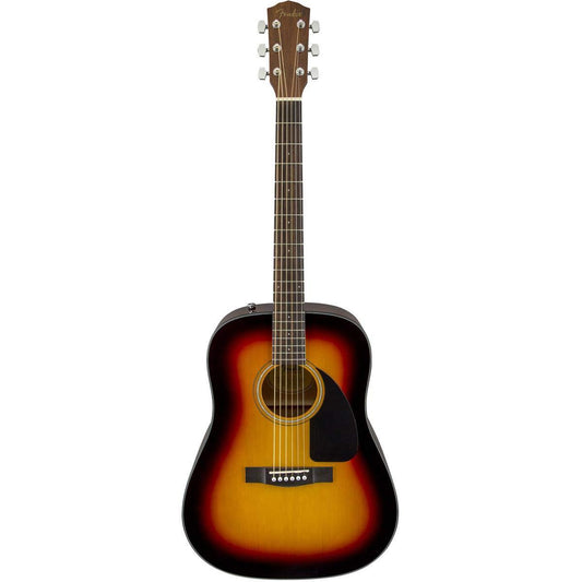 Fender CD-60 Dreadnought V3 Acoustic Guitar, with 2-Year Warranty, Sunburst, with Case. Phil and Gazelle.