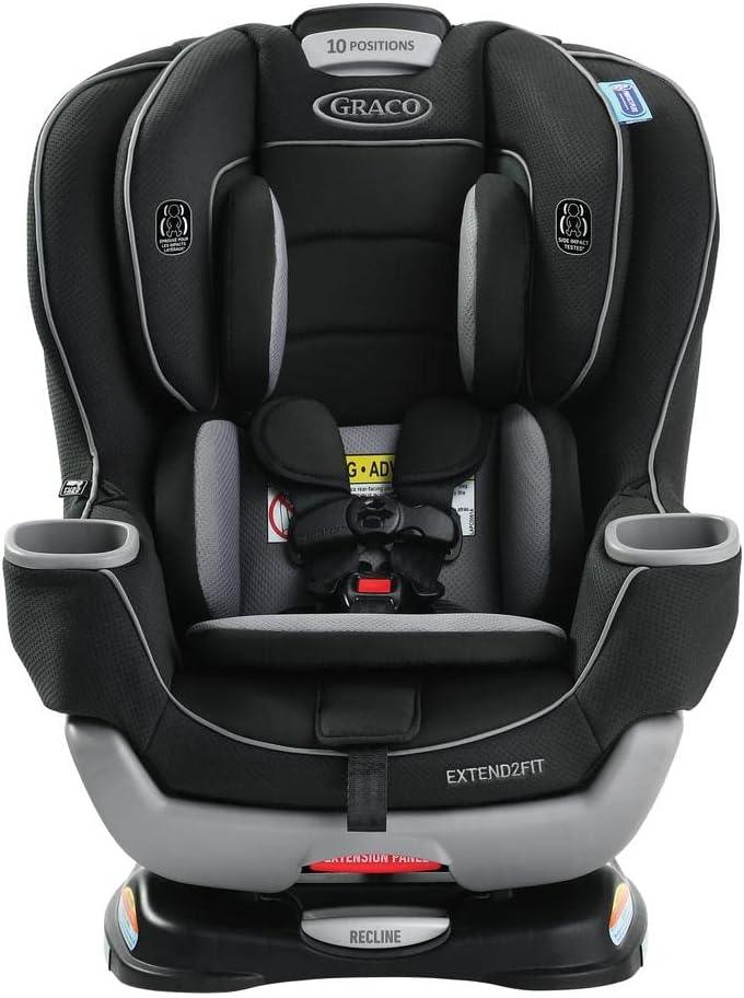 Graco Convertible Car Seat, Extend2Fit. Phil and Gazelle.