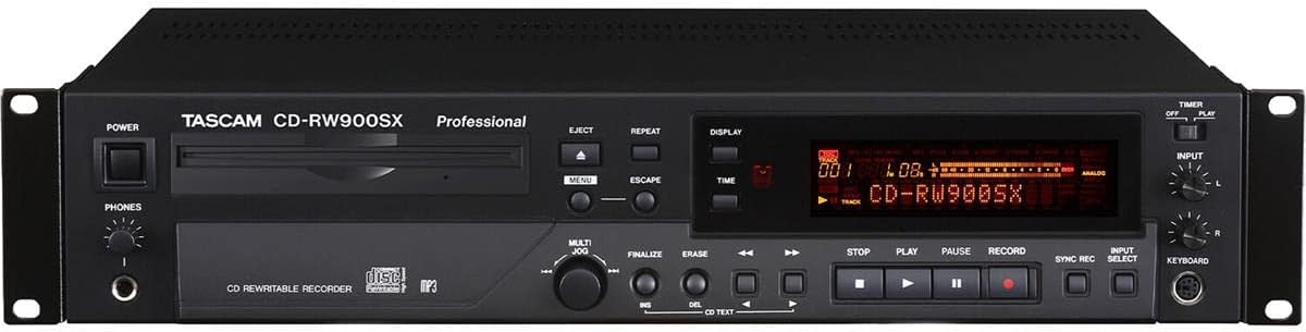 Tascam CD-RW900SX Professional CD Recorder/Player. Phil and Gazelle.