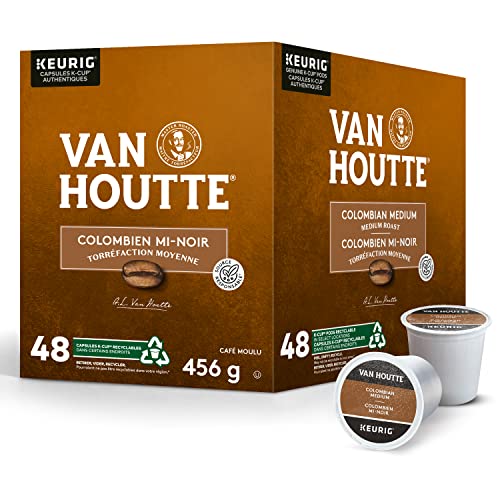 Van Houtte Colombian Medium Roast K-Cup Coffee Pods, 48 Count For Keurig&nbsp; Phil and Gazelle