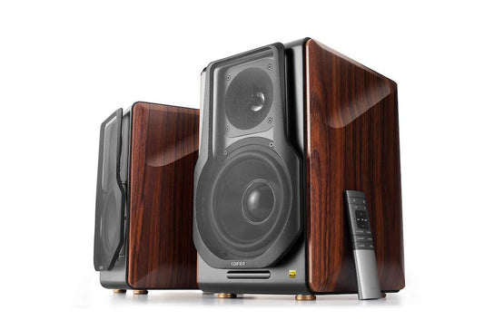 Edifier S3000Pro Audiophile Active Speakers - Bluetooth 5.0 aptX Wireless. Phil and Gazelle.