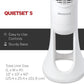 Honeywell HYF260WC QuietSet® Whole Room 40” Tall Tower Fan. Phil and Gazelle.