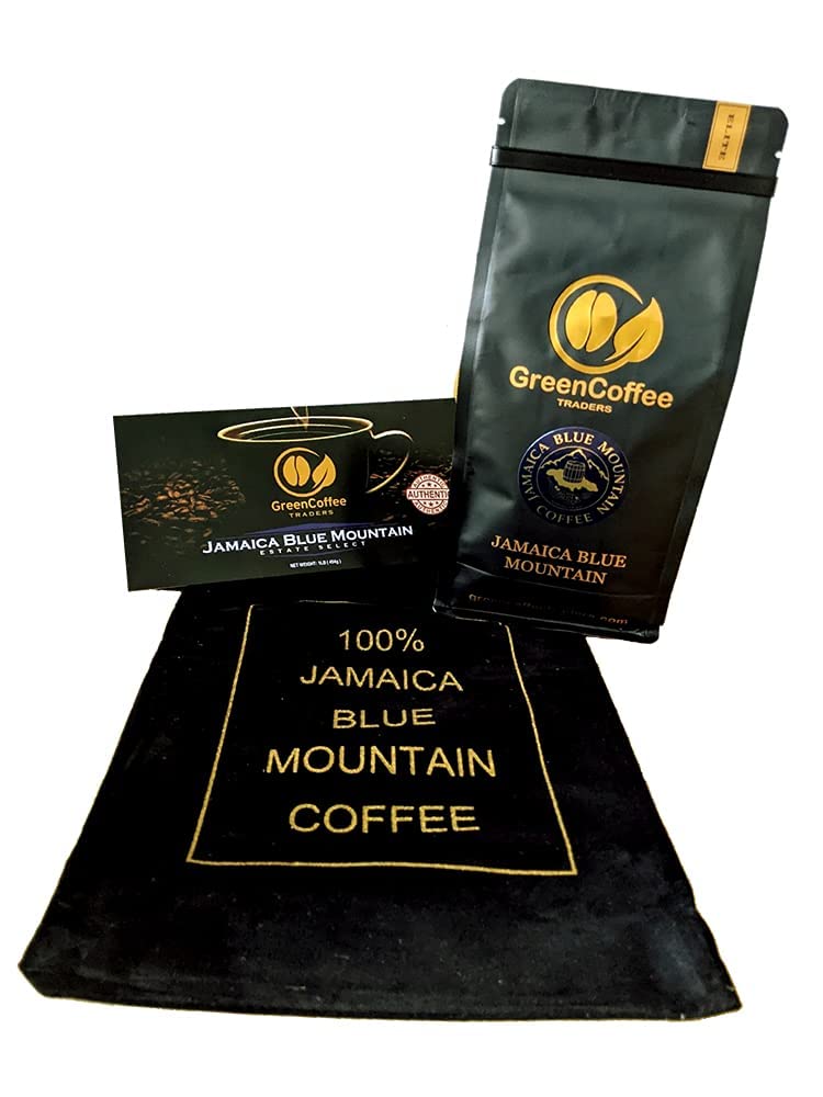 1LB. 100% Jamaican Blue Mountain Roasted Coffee. Phil and Gazelle.