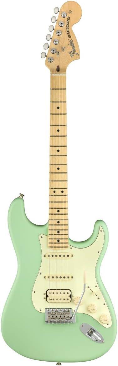 Fender American Performer Stratocaster HSS - Maple, Satin Surf Green. Phil and Gazelle.