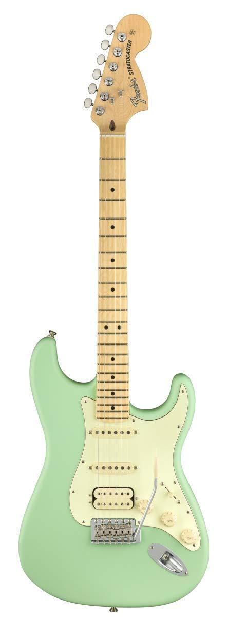 Fender American Performer Stratocaster HSS - Maple, Satin Surf Green. Phil and Gazelle.