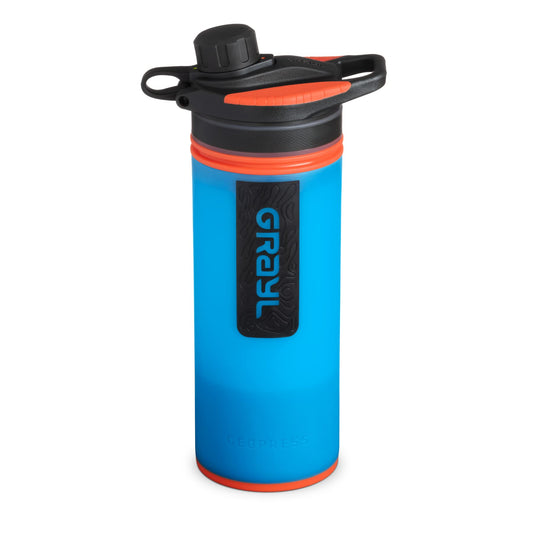Water Purifier Bottle Ideal for Global Travel. Phil and Gazelle