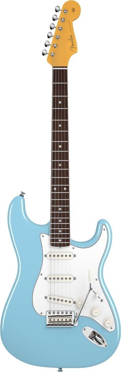 Fender Eric Johnson Stratocaster® Rosewood Electric Guitar, Tropical Turquoise, Rosewood Fretboard. Phil and Gazelle.