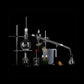 Lab Glassware Kit Chemistry Glassware Home Distillation Apparatus Distiller. Phil and Gazelle.