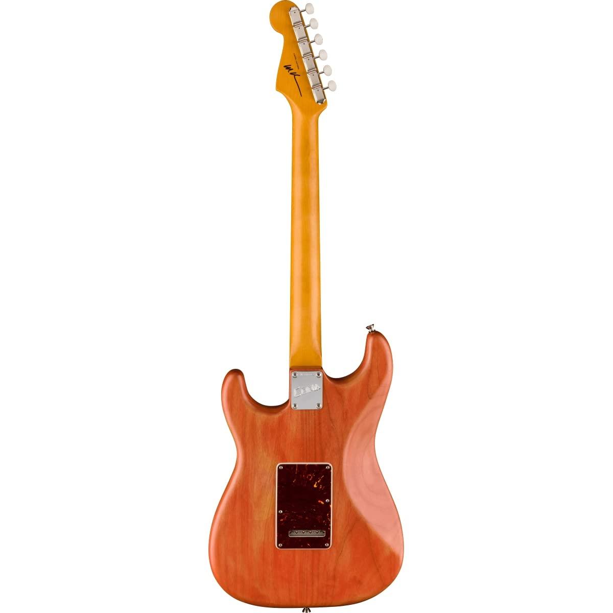 Fender 6 String Solid-Body Electric Guitar, Right, Dakota Red. Phil and Gazelle.