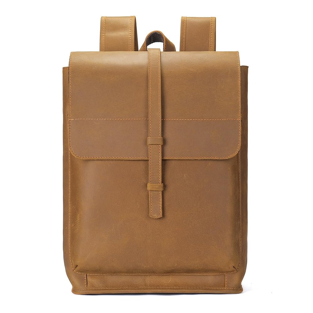 Laptop Backpack Genuine Leather Casual Travel. Phil and Gazelle.