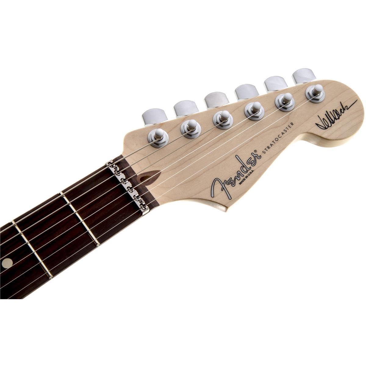 Fender Jeff Beck Stratocaster® Electric Guitar, Olympic White, Rosewood Fretboard. Phil and Gazelle.