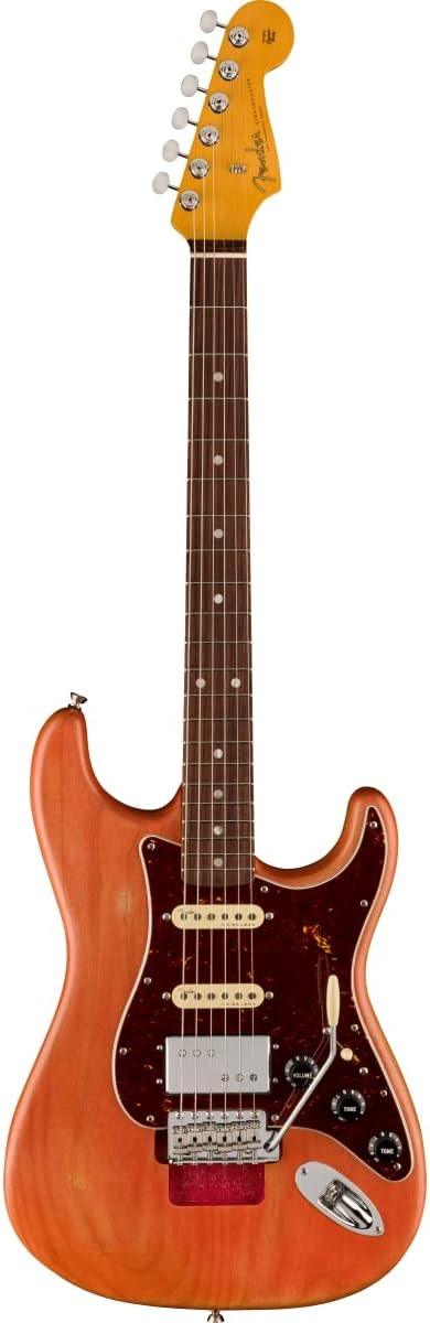 Fender 6 String Solid-Body Electric Guitar, Right, Dakota Red. Phil and Gazelle.