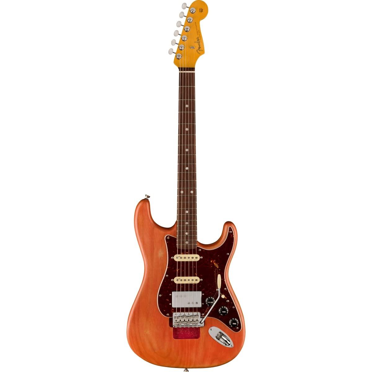 Fender 6 String Solid-Body Electric Guitar, Right, Dakota Red. Phil and Gazelle.