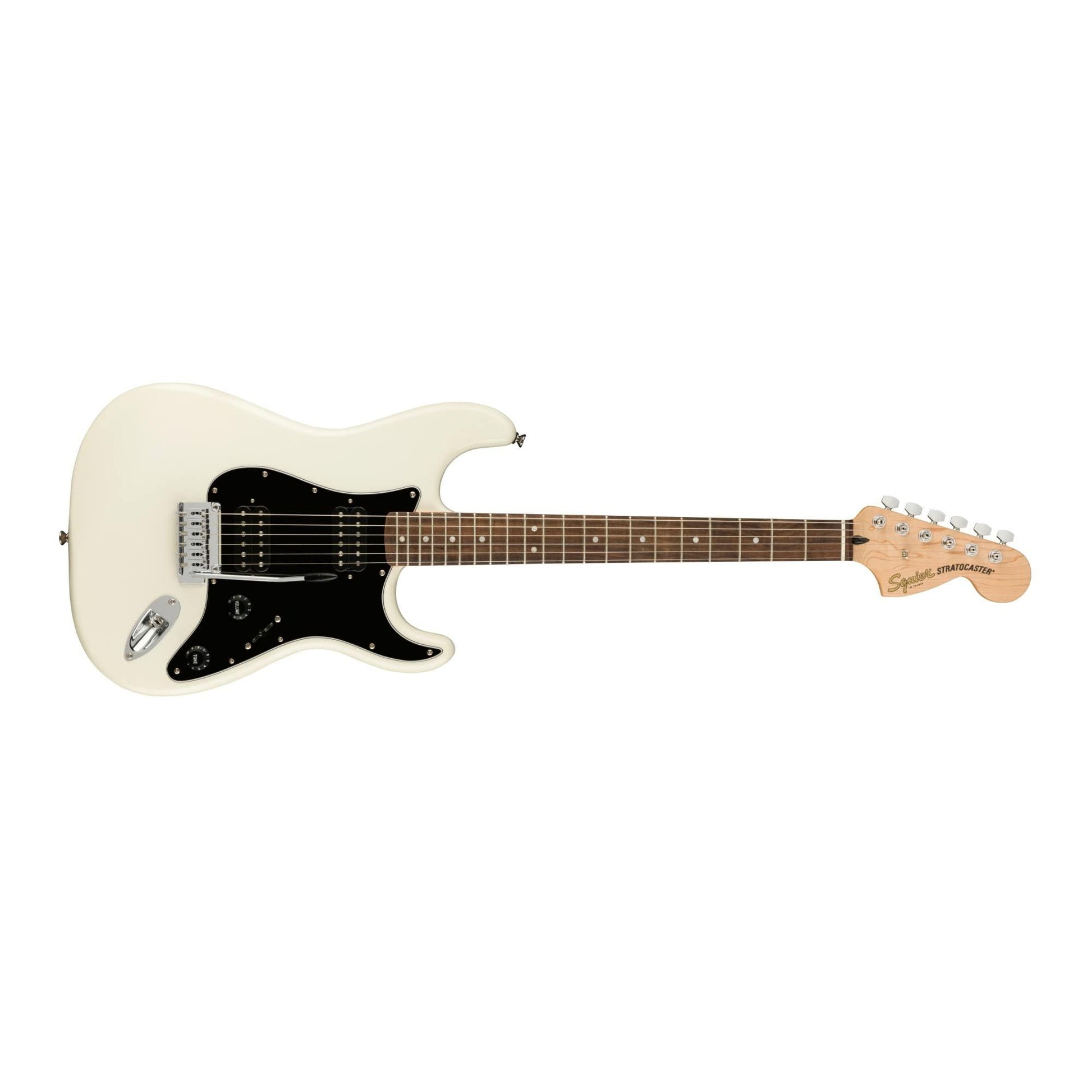 Squier Affinity Series Stratocaster Electric Guitar. Phil and Gazelle.