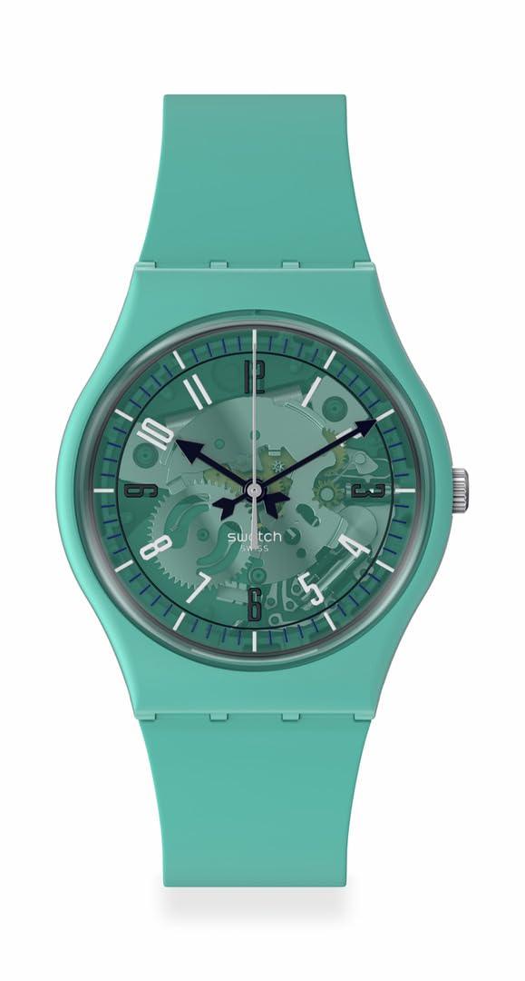 Swatch Photonic Turquoise Watch Phil and Gazelle