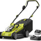 ionRUSH 48V Cordless Brushless Lawn Mower Kit with 4.0Ah Battery. Phil and Gazelle.