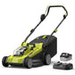 ionRUSH 48V Cordless Brushless Lawn Mower Kit with 4.0Ah Battery. Phil and Gazelle.