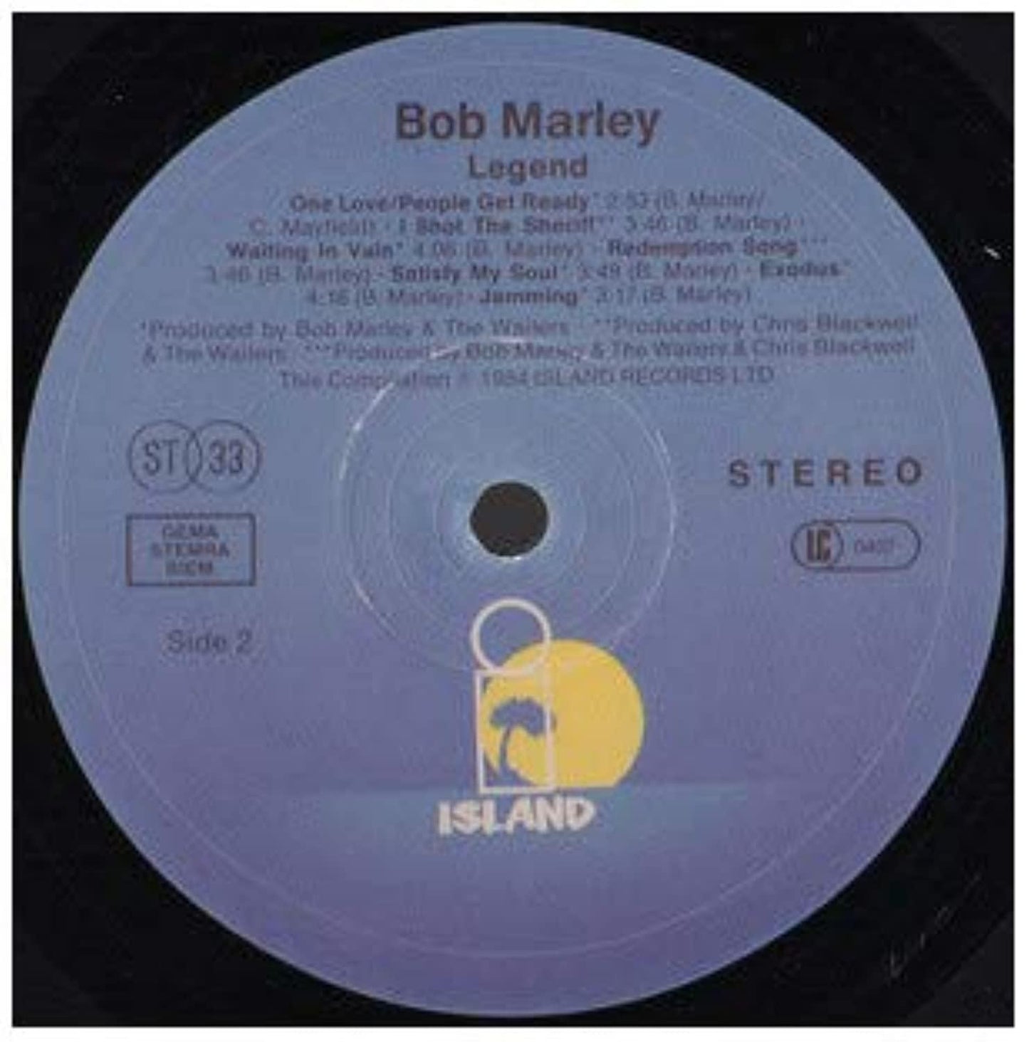 Bob Marley and THE WAILERS Legend (Vinyl)Album Phil and Gazelle