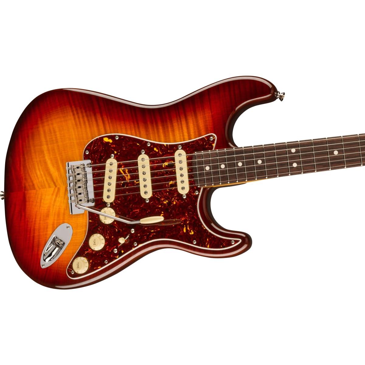 Fender 70th Anniversary American Professional II Stratocaster w/Rosewood Fingerboard - Cometburst. Phil and Gazelle.