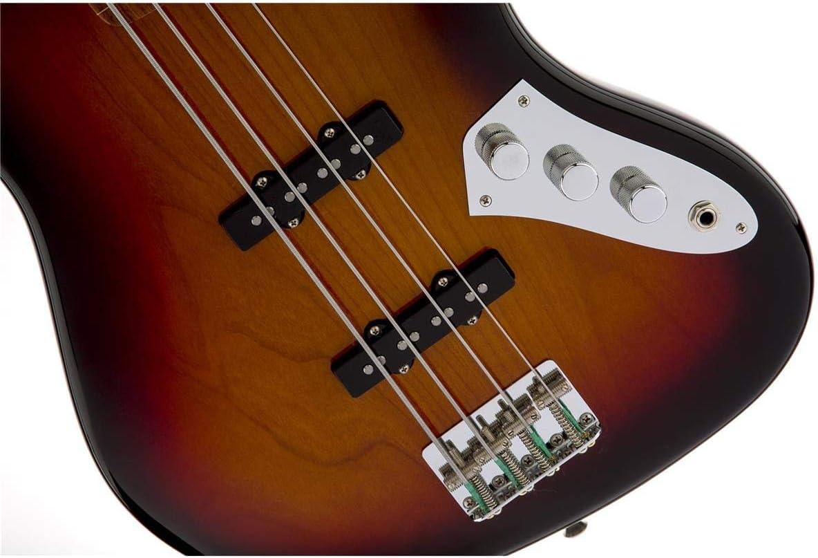 Fender Jaco Pastorius Jazz Bass®, 3 Tone Sunburst, Rosewood Fretboard. Phil and Gazelle.