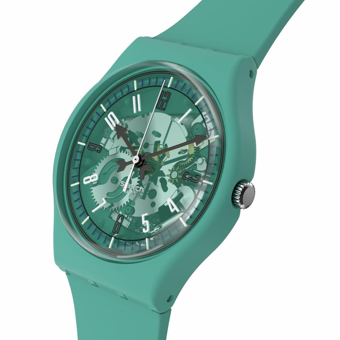 Swatch Photonic Turquoise Watch Phil and Gazelle