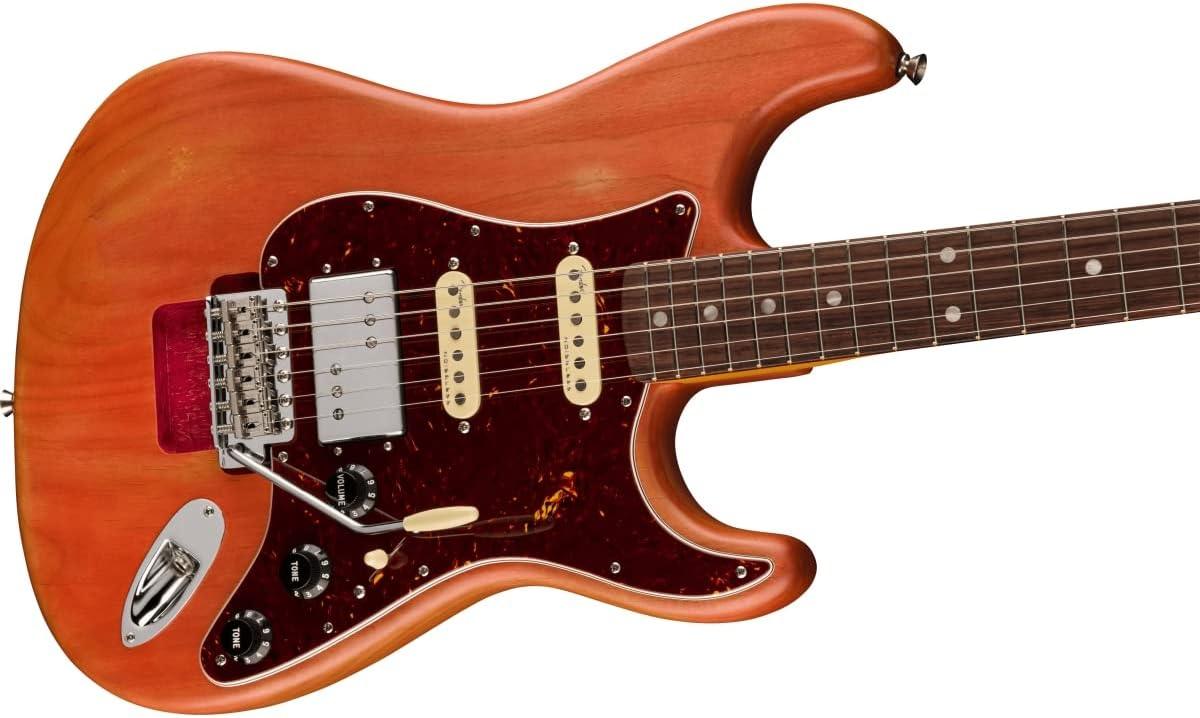 Fender 6 String Solid-Body Electric Guitar, Right, Dakota Red. Phil and Gazelle.