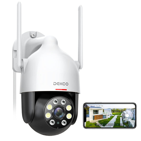 &nbsp;2K HD Outdoor Security Camera with 360 Degree. Phil and Gazelle.