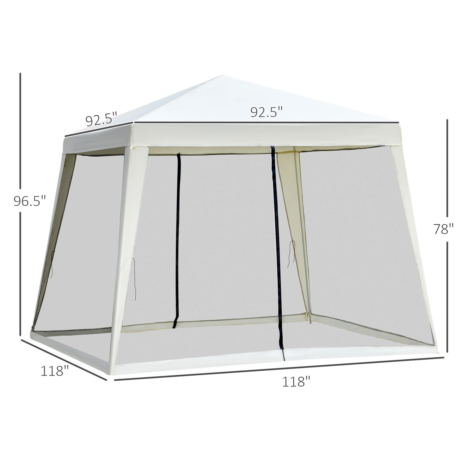 10x10ft Gazebo Tent. Phil and Gazelle.