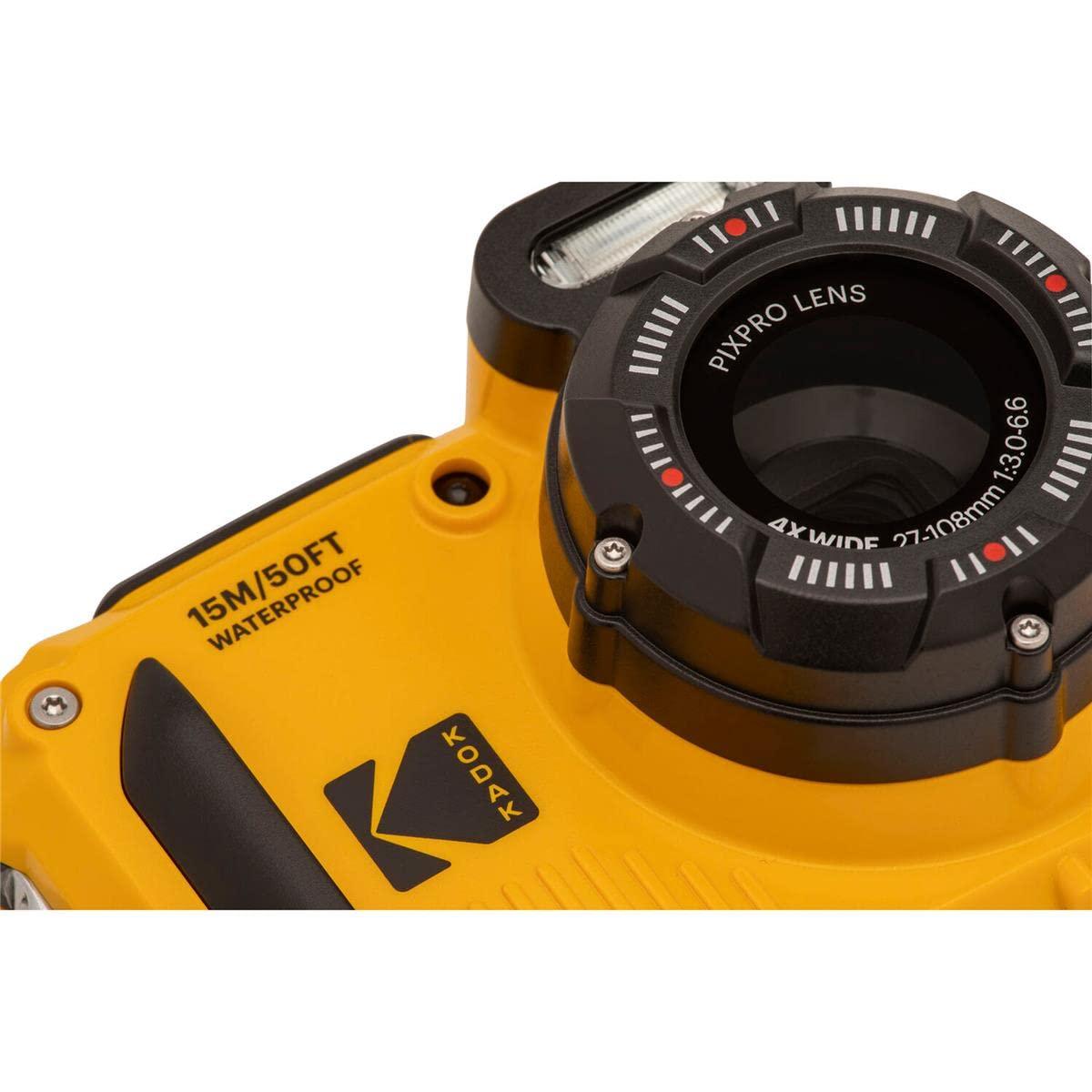 KODAK PIXPRO WPZ2 Rugged Waterproof Shockproof Dustproof WiFi Digital Camera 16MP 4X Optical Zoom 1080P Full HD. Phil and Gazelle.