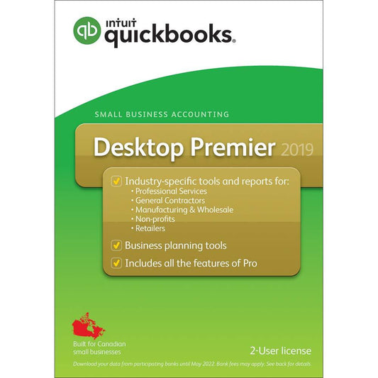 QuickBooks ® Desktop Premier 2019 –Accounting & Invoicing Software