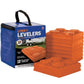 Lynx Leveler for RV Leveling Block with Nylon Storage Case, (Pack of 10). Phil and Gazelle.