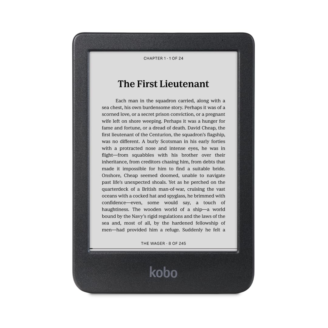 Kobo Clara BW | eReader | 6” Glare-Free Touchscreen. Phil and Gazelle.