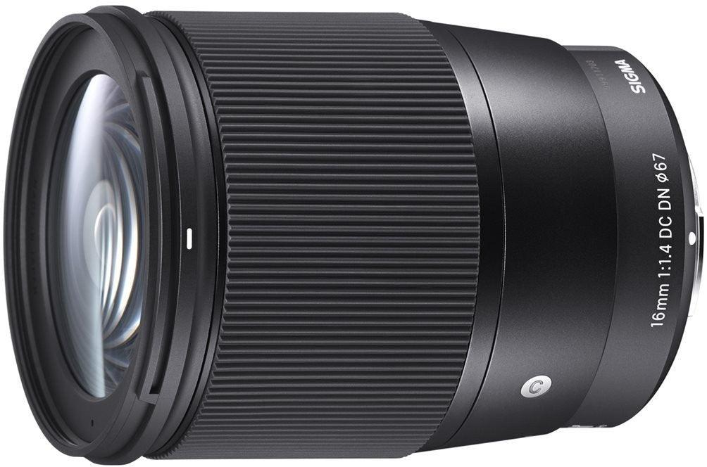 Sigma 16mm f1.4 DC DN Contemporary Lens for Sony E. Phil and Gazelle.