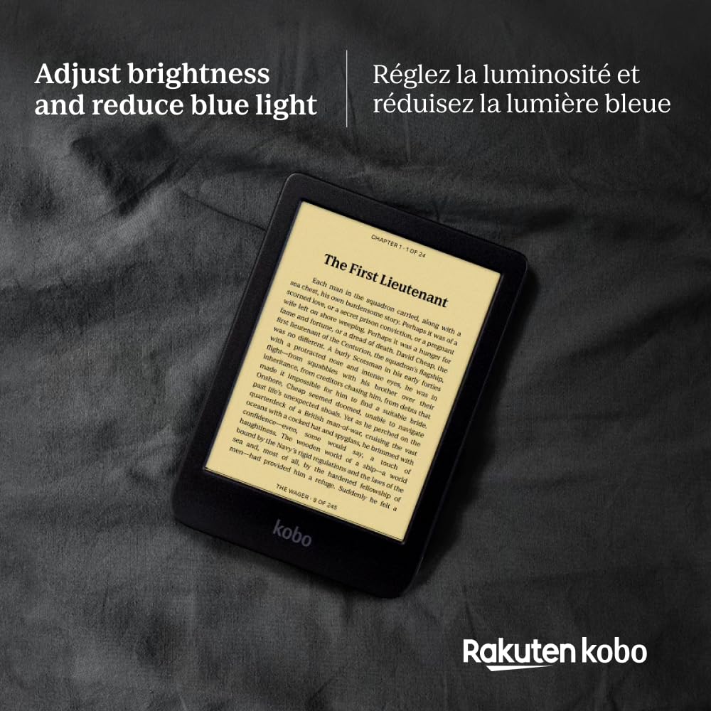 Kobo Clara BW | eReader | 6” Glare-Free Touchscreen. Phil and Gazelle.