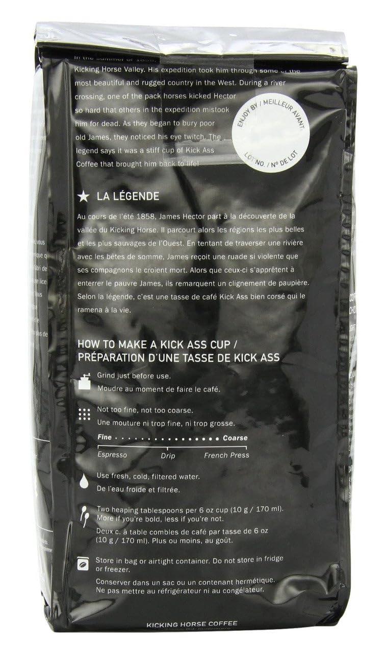 Kicking Horse Coffee, Whole Bean, 1 lb - Certified Organic Phil and gazelle