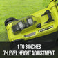 ionRUSH 48V Cordless Brushless Lawn Mower Kit with 4.0Ah Battery. Phil and Gazelle.