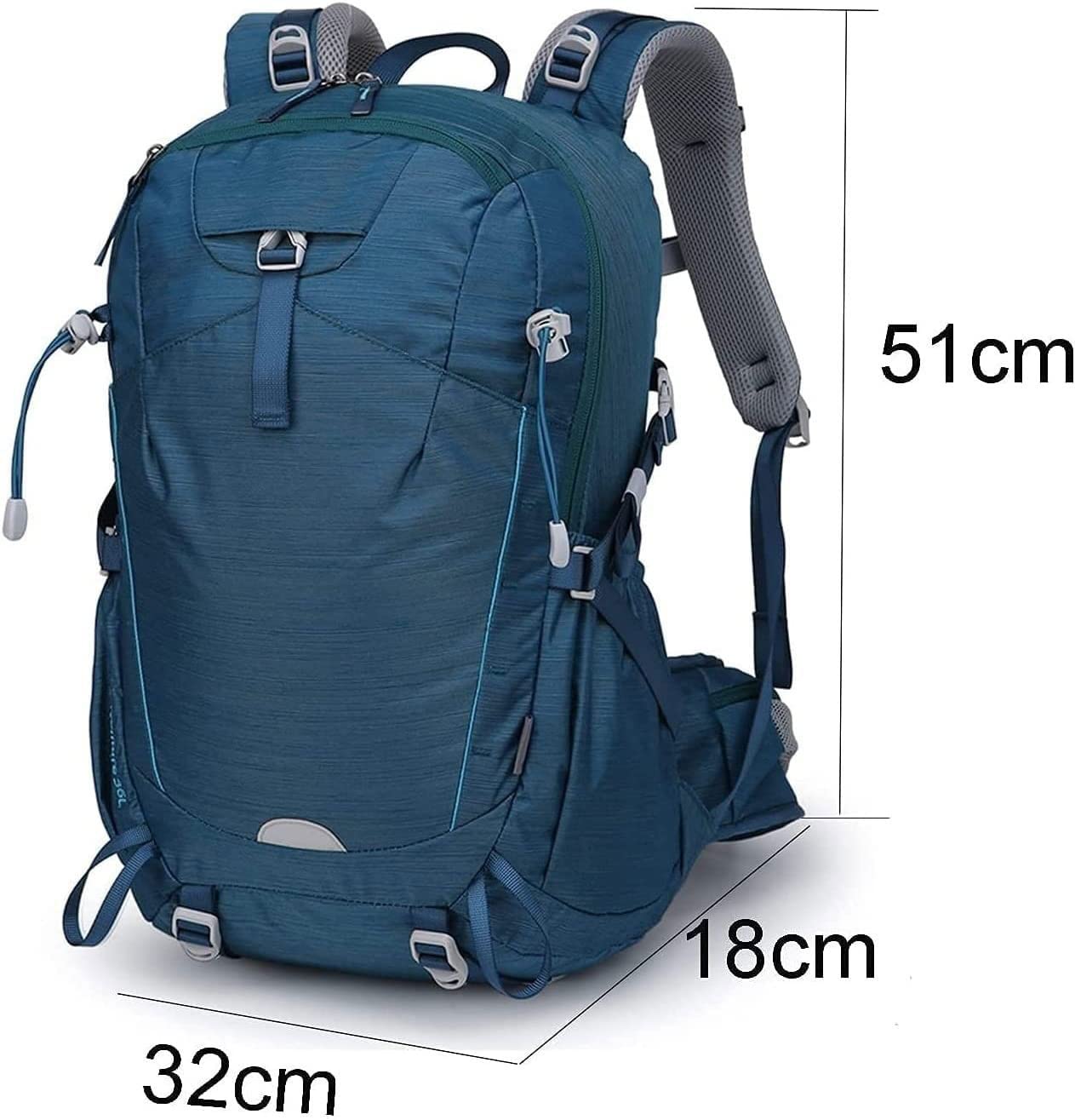 TOEWOE Backpack, Camping Backpack, 35L. Phil and Gazelle