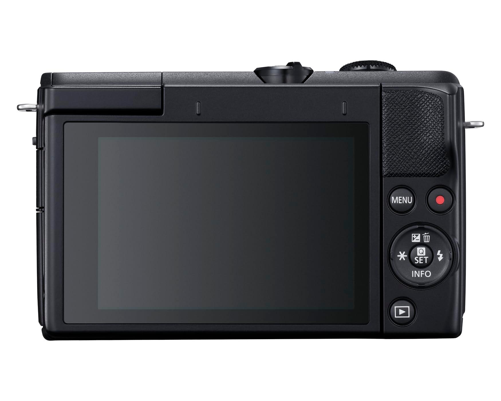 Canon EOS M200 Compact Mirrorless Digital Vlogging Camera with EF-M 15-45mm lens. Phil and Gazelle.