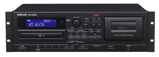 Tascam CD-A580 Cassette/CD/USB MP3 Player Recorder Combo. Phil and Gazelle.