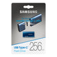 SAMSUNG Type-C USB Flash Drive, 256GB, Transfers 4GB Files in 11 Secs. Phil and Gazelle.